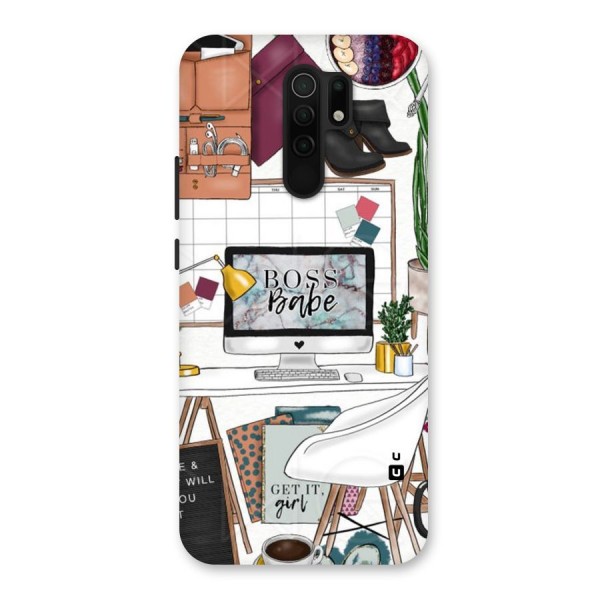 Boss Babe Back Case for Redmi 9 Prime