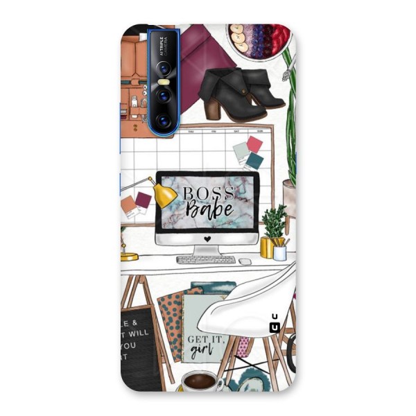 Boss Babe Back Case for Vivo V15 Pro