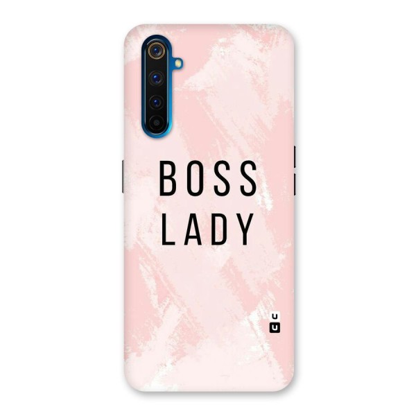 Boss Lady Pink Back Case for Realme 6 Pro