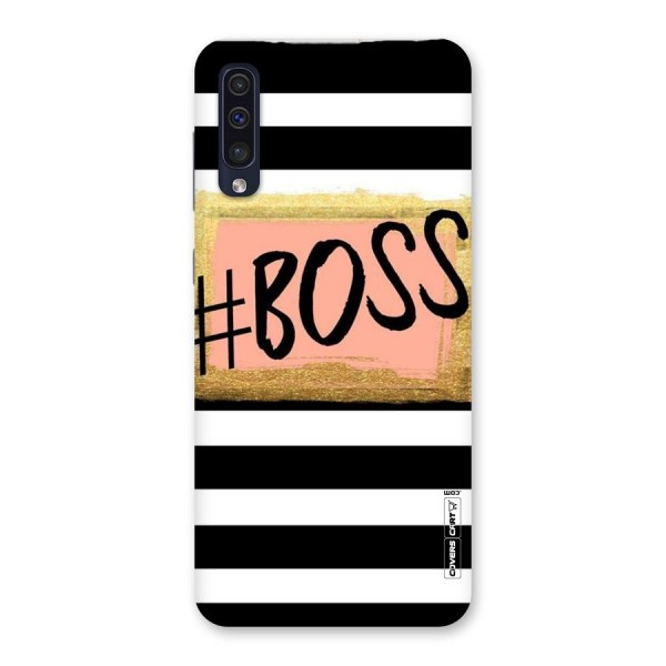 Boss Stripes Back Case for Galaxy A50