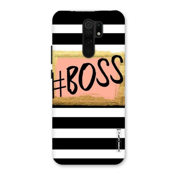 Boss Stripes Back Case for Redmi 9 Prime