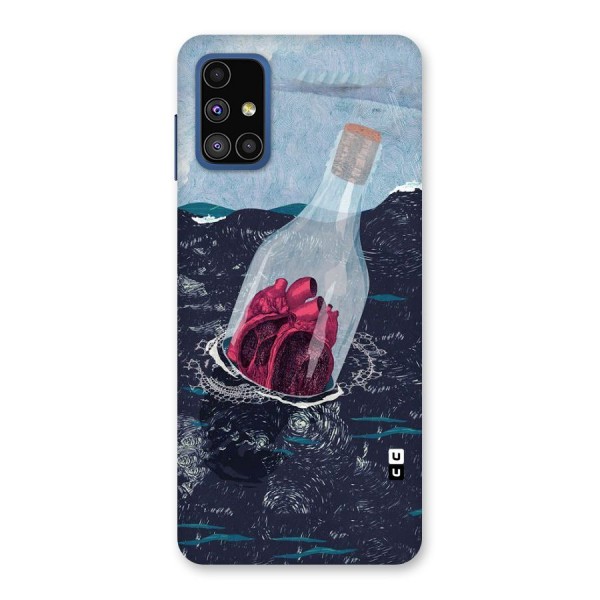 Bottle Heart Back Case for Galaxy M51