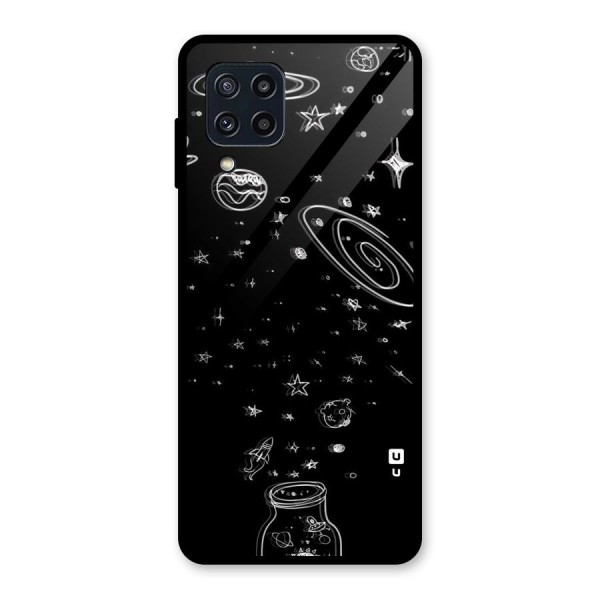 Bottle Of Stars Glass Back Case for Galaxy M32