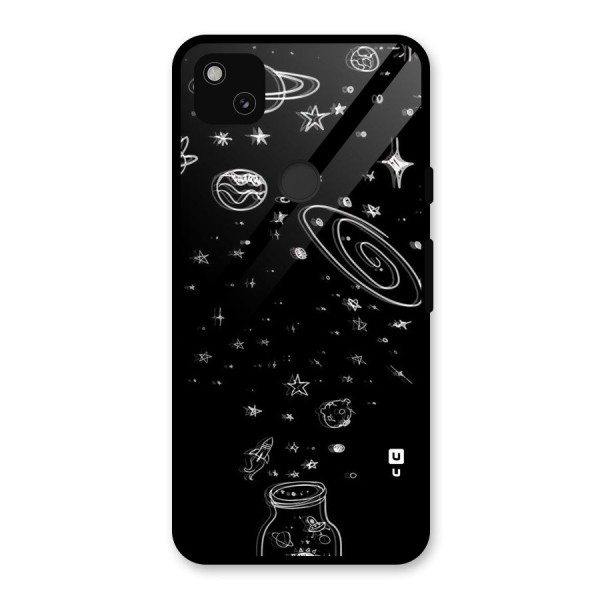 Bottle Of Stars Glass Back Case for Google Pixel 4a