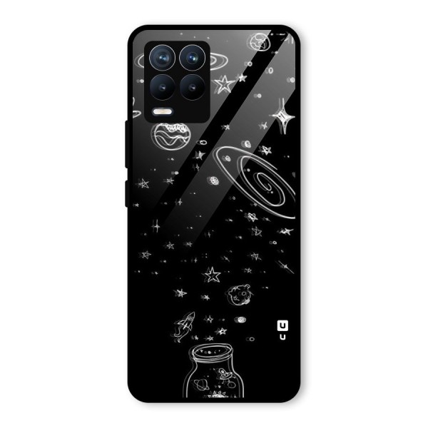 Bottle Of Stars Glass Back Case for Realme 8 Pro