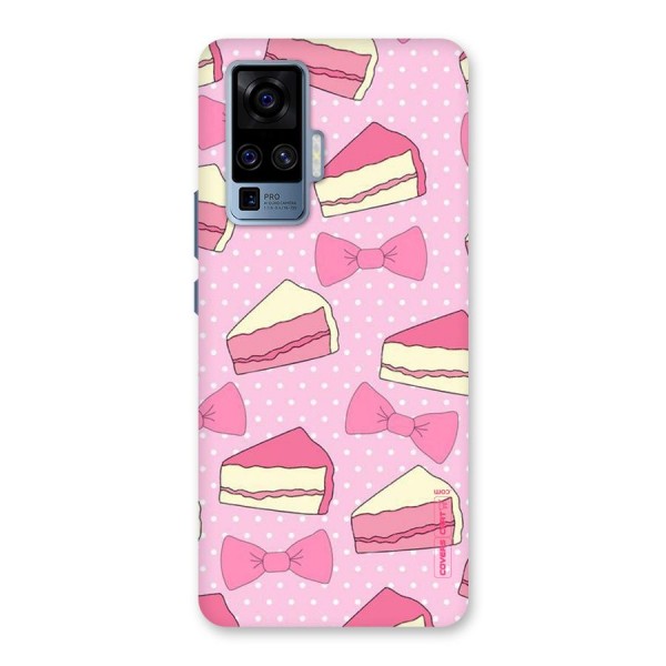 Bow Cake Back Case for Vivo X50 Pro