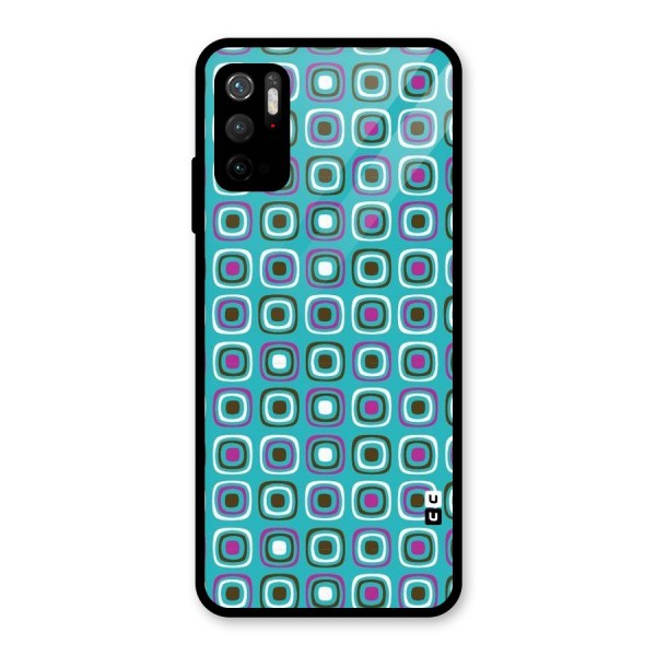 Boxes Tiny Pattern Glass Back Case for Poco M3 Pro 5G