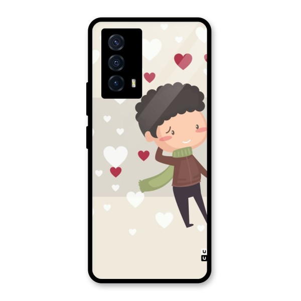 Boy in love Glass Back Case for Vivo iQOO Z5