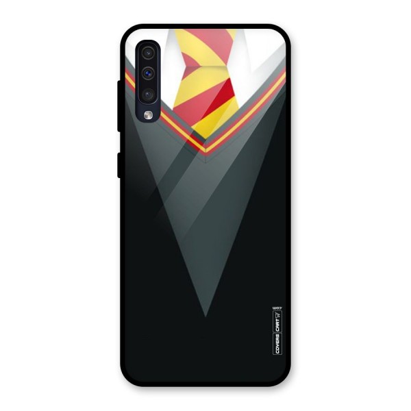 Brave Heart Glass Back Case for Galaxy A50s