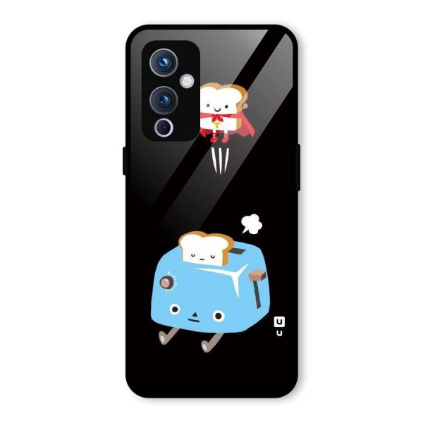 Bread Toast Glass Back Case for OnePlus 9