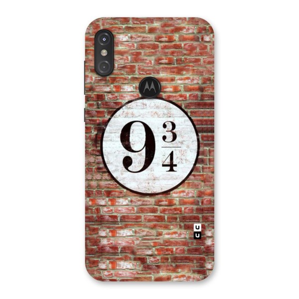 Brick Bang Back Case for Motorola One Power