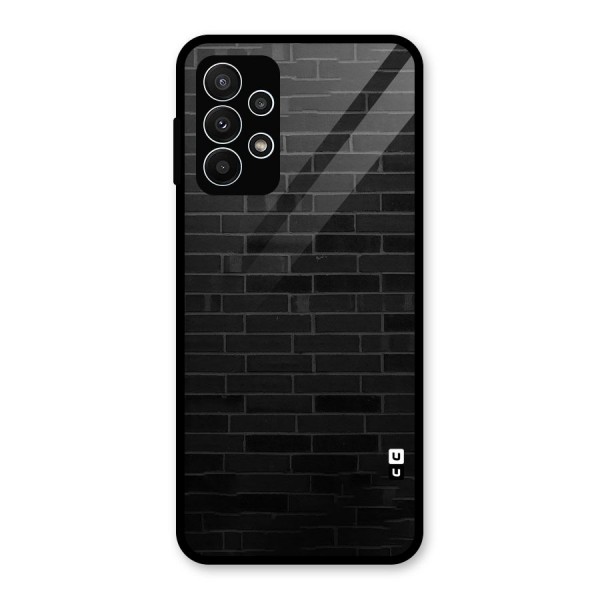 Brick Wall Glass Back Case for Galaxy A23