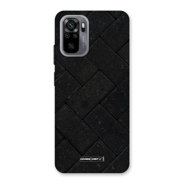 Bricks Pattern Back Case for Redmi Note 10