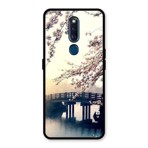 Bridge Blossom Glass Back Case for Oppo F11 Pro