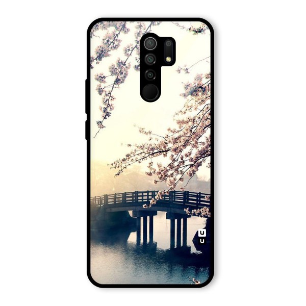 Bridge Blossom Glass Back Case for Poco M2