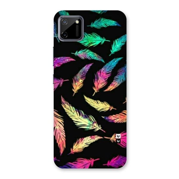 Bright Feathers Back Case for Realme C11