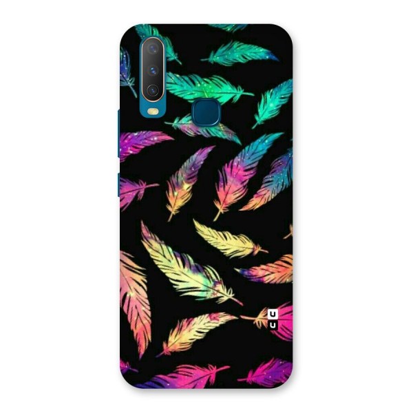 Bright Feathers Back Case for Vivo Y15