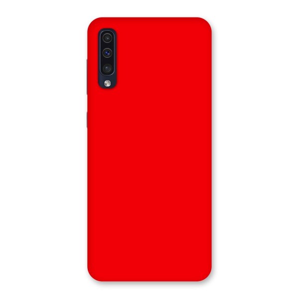 Bright Red Back Case for Galaxy A50s