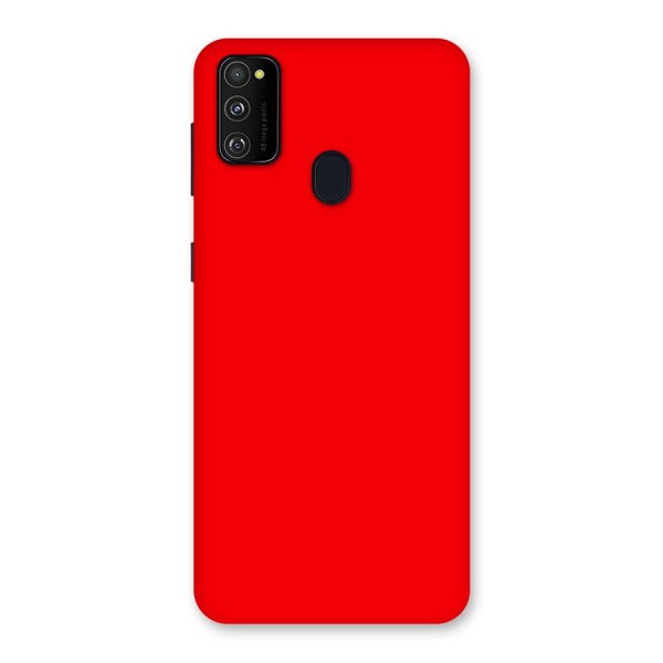 Bright Red Back Case for Galaxy M21