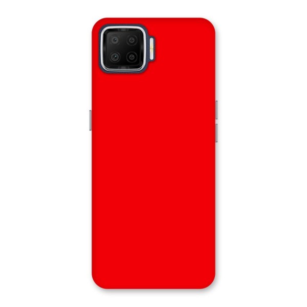 Bright Red Back Case for Oppo F17