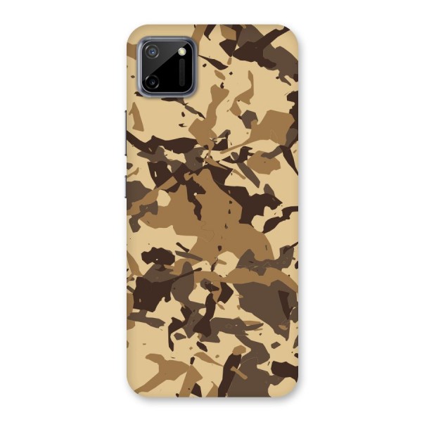 Brown Camouflage Army Back Case for Realme C11