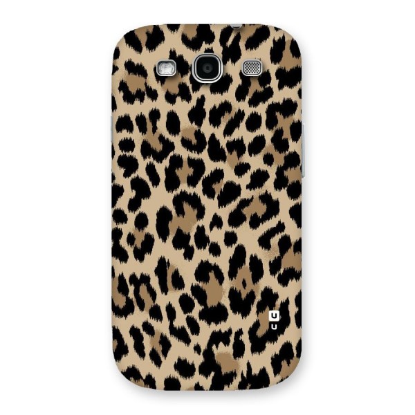 Brown Leapord Print Back Case for Galaxy S3 Neo