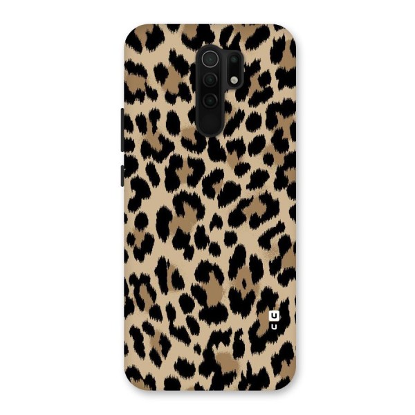 Brown Leapord Print Back Case for Poco M2