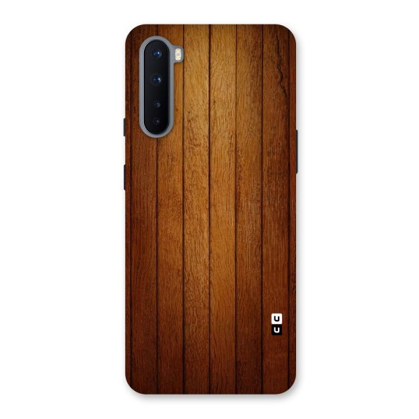 Brown Wood Design Back Case for OnePlus Nord