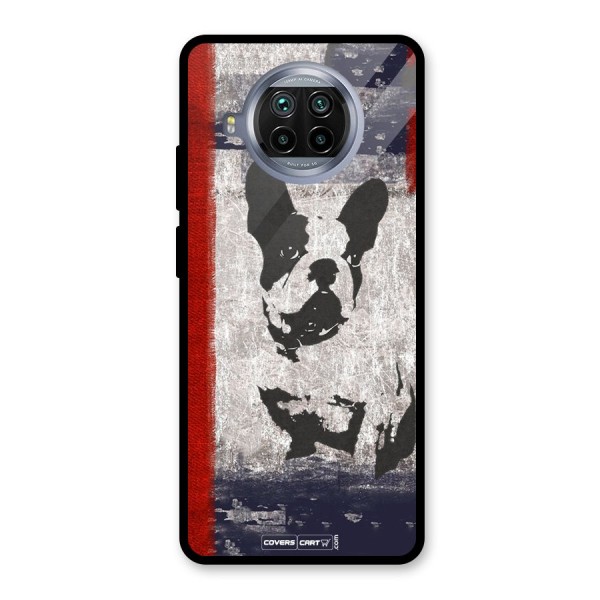 Bull Dog Glass Back Case for Mi 10i