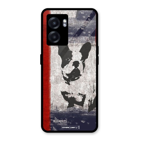 Bull Dog Glass Back Case for Oppo K10 (5G)