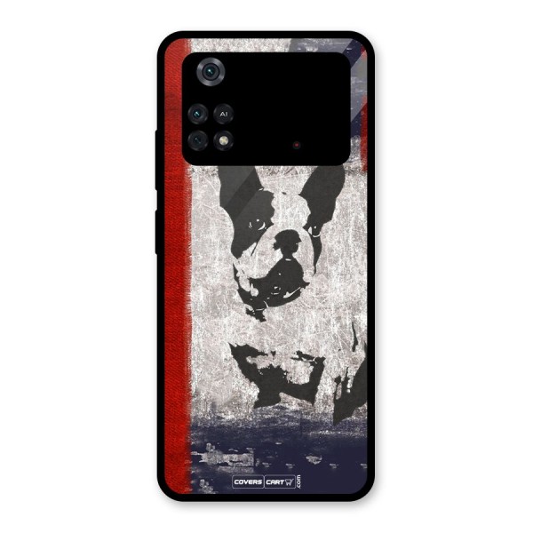 Bull Dog Glass Back Case for Poco M4 Pro 4G