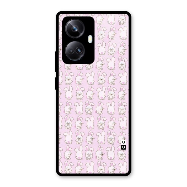 Bunny Cute Glass Back Case for Realme 10 Pro Plus