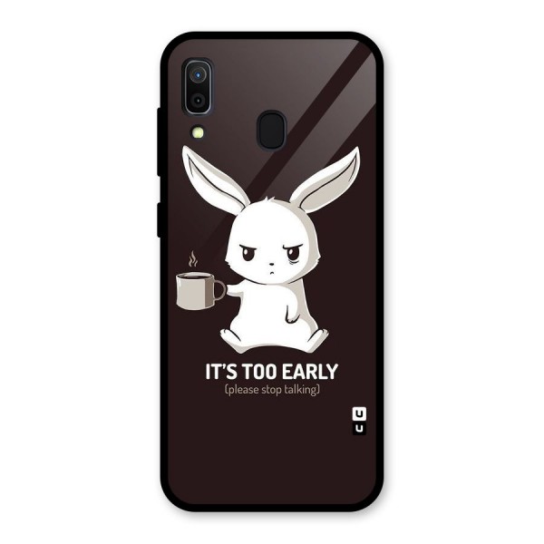 Bunny Early Glass Back Case for Galaxy A30