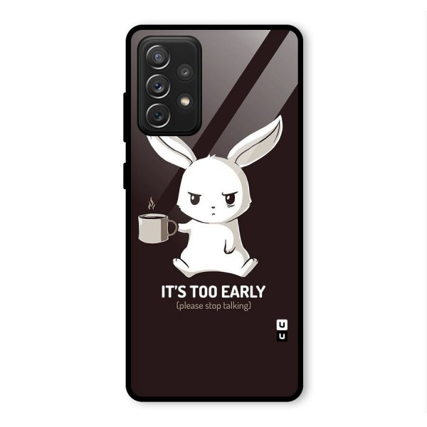 Bunny Early Glass Back Case for Galaxy A72