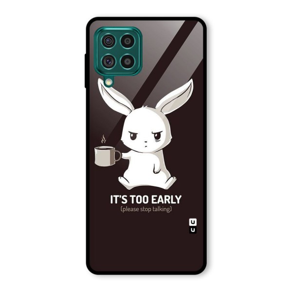 Bunny Early Glass Back Case for Galaxy F62