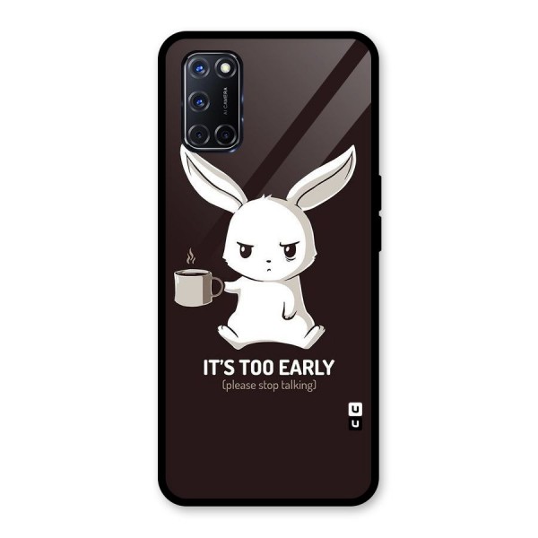 Bunny Early Glass Back Case for Oppo A52