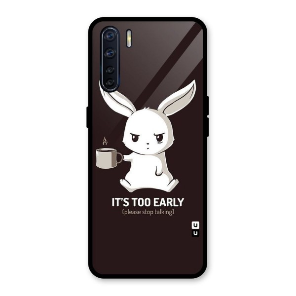 Bunny Early Glass Back Case for Oppo F15