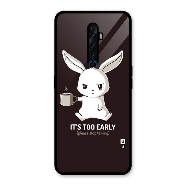 Bunny Early Glass Back Case for Oppo Reno2 Z