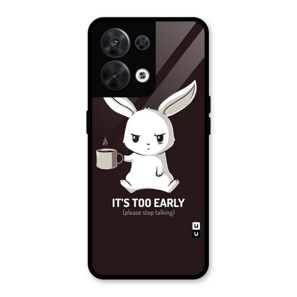 Bunny Early Glass Back Case for Oppo Reno8 5G