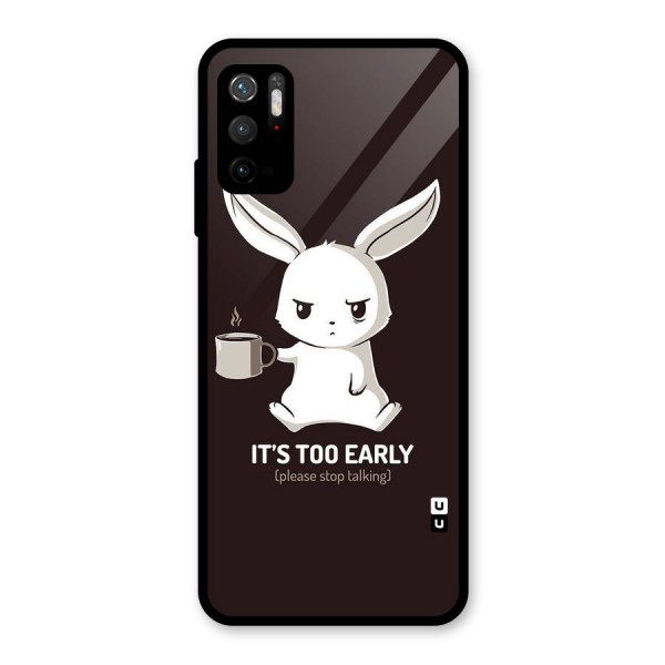 Bunny Early Glass Back Case for Poco M3 Pro 5G