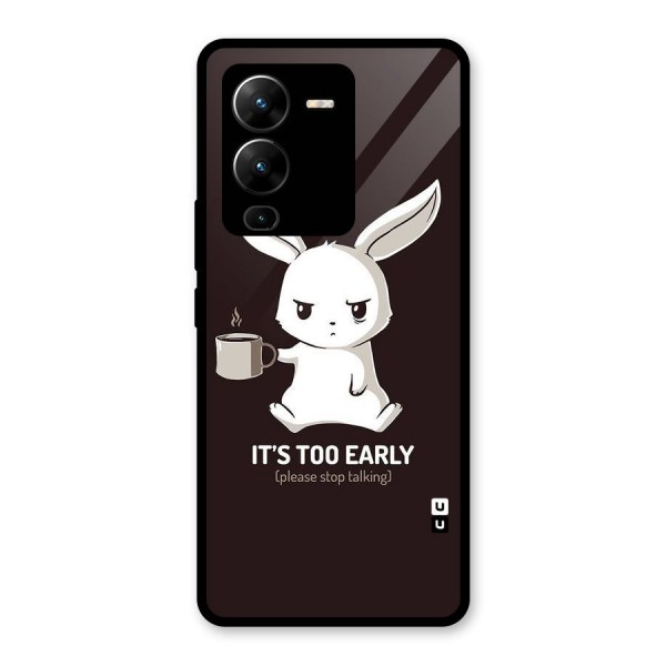 Bunny Early Glass Back Case for Vivo V25 Pro