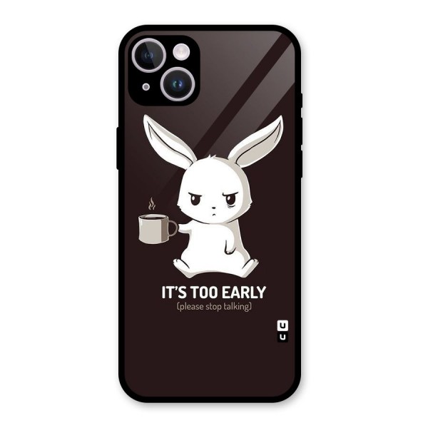 Bunny Early Glass Back Case for iPhone 14 Plus