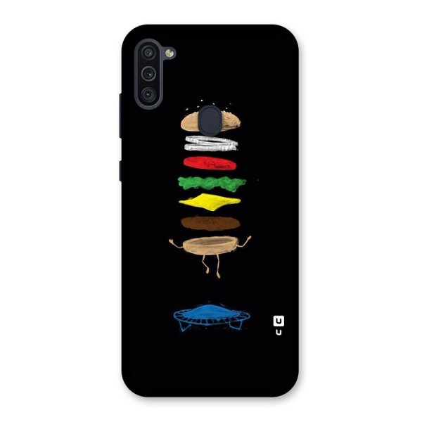 Burger Jump Back Case for Galaxy M11