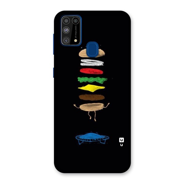 Burger Jump Back Case for Galaxy M31