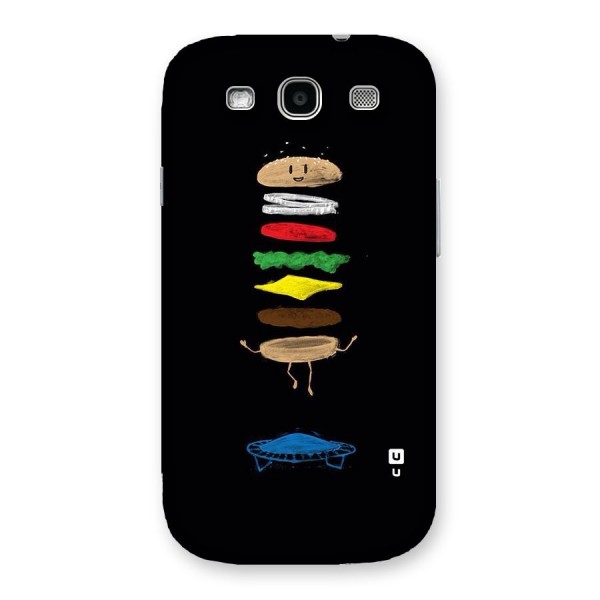 Burger Jump Back Case for Galaxy S3 Neo