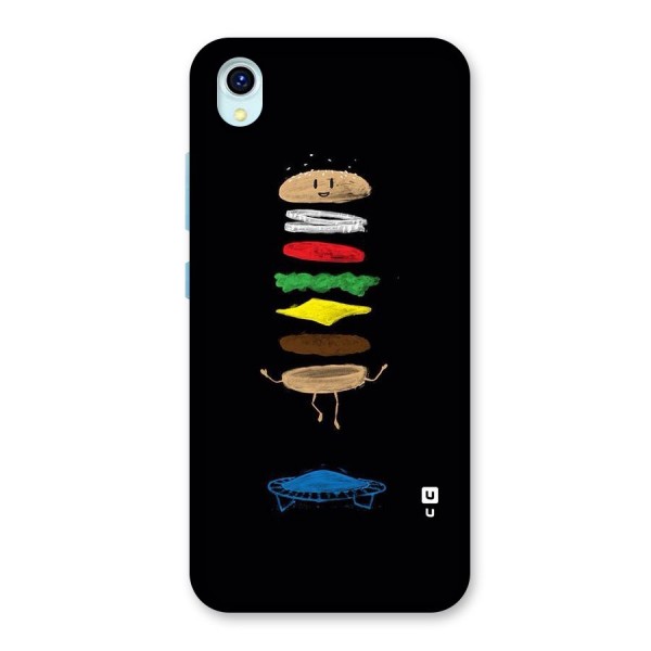 Burger Jump Back Case for Vivo Y1s