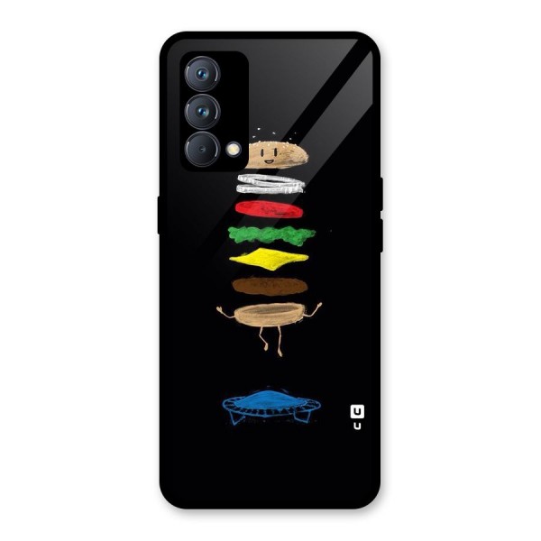 Burger Jump Glass Back Case for Realme GT Master Edition