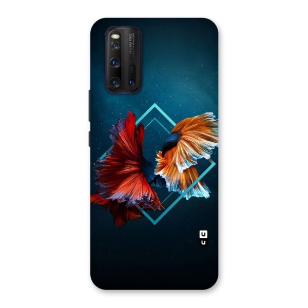 Butterfly Diamond Design Back Case for Vivo iQOO 3