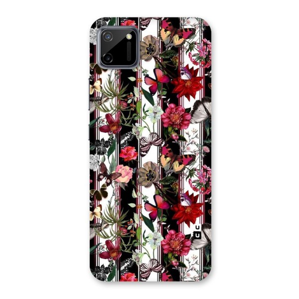 Butterfly Flowers Back Case for Realme C11