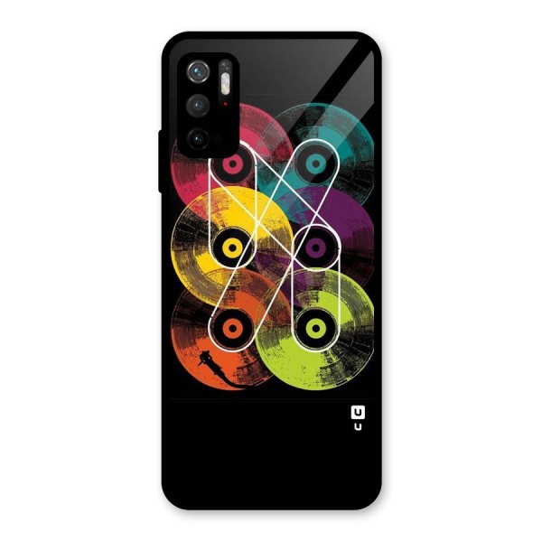 CD Tapes Glass Back Case for Poco M3 Pro 5G